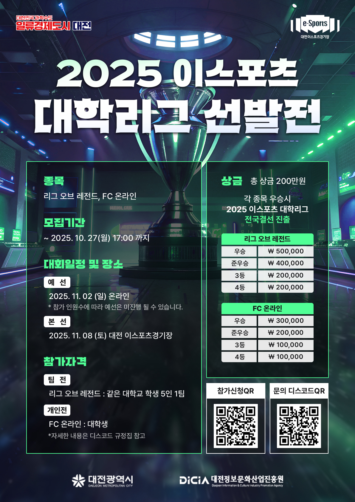 2025년 대학리그 대표 선발전